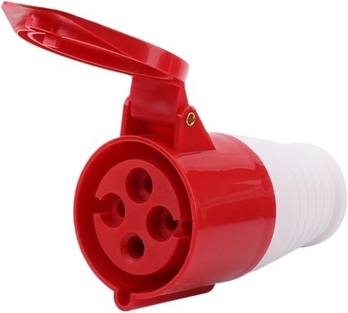 ZQ-224 industrial connector 4 holes 32A waterproof coupler IP44 industrial aviation socket(4 core 32A 224 solid) in Kuwait