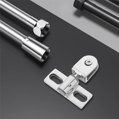 الفولاذ المقاوم للصدأ باب دش محور المفصلي الزجاج إدراج تثبيت المشبك الثقيلة 3 قطعة in Kuwait