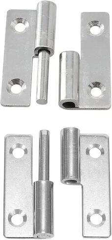 مفصل قابل للفصل زلة علم مشترك يرفع الباب من الفولاذ المقاوم للصدأ عالي التحمل مسطح 1 قطعة (40 × 30 × 1.5 يسار) in Kuwait