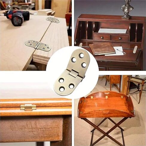 واجب للطي الجدول يتوقف آلة الخياطة البرونزية الوجه العلوي المفصلي سبائك الزنك 12PCS in Kuwait