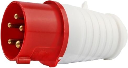 015 Five-core 16A Plug Industrial Aviation Non-Explosion-Proof Socket Connector Three-Phase Waterproof Construction site Docking(Five core 16A Plug Hollow) in Kuwait