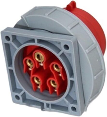 Industrial Waterproof Concealed Appliance Plug IP67/16A/5 Holes SFN-6152 in Kuwait