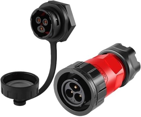 YM20 M20 الطيران 2 3 4pin IP67 مقاوم للماء البلاستيك ذكر التوصيل أنثى مقبس موصل الطاقة لصناعة التعدين البحرية بدون طيار (مجموعة 2pin) in Kuwait