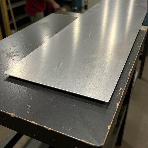 0.078" x 4.5" x 32" CP Grade 1 Titanium Sheet Annealed Durable Titanium Material Industrial Projects Custom Fabrication Precision Machining Mechanical DIY Metalwork in Saudi Arabia