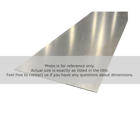 0.125" x 6.5" x 7" CP Grade 1 Titanium Sheet Annealed Durable Titanium Material Industrial Projects Custom Fabrication Precision Machining Mechanical DIY Metalwork in Saudi Arabia