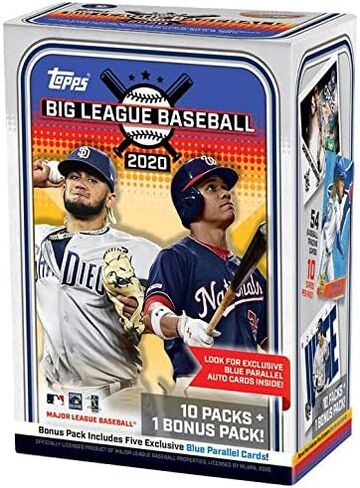 2020 Topps Big League Baseball Retail Value Box in Saudi Arabia