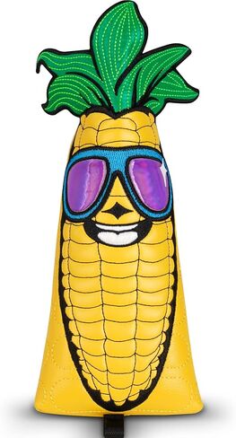 Funny Golf Putter Headcover, Creative Corn Blade Putter Cover Strong Magnetic Golf Club Head Cover in Kuwait