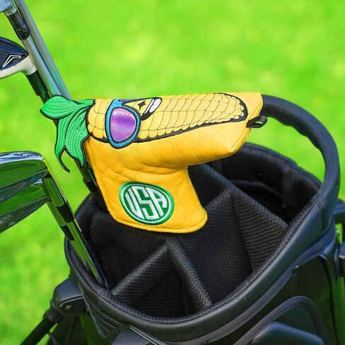 Funny Golf Putter Headcover, Creative Corn Blade Putter Cover Strong Magnetic Golf Club Head Cover in Kuwait
