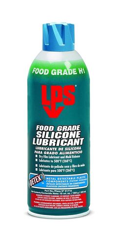 LPS - 1716 Food Grade Silicone Lubricant, 10 oz Aerosol (Pack of 12) in Saudi Arabia