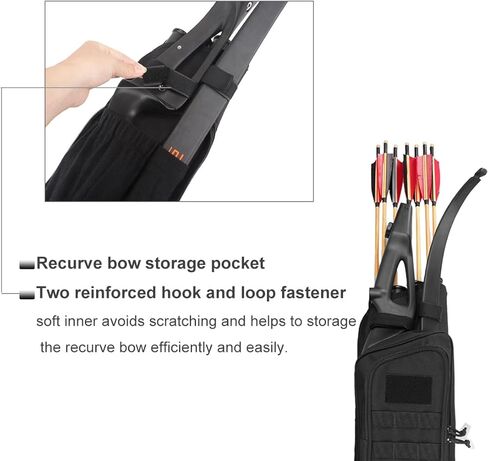 KRATARC Krayney متعدد الوظائف 4 أنابيب سهم خلفي جعبة الكتف شنق الهدف الرماية جعبة الرماية للسهام انهاء الخدمة in Kuwait