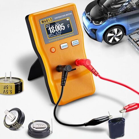 High Precision Auto-ranging Capacitor Tester Portable Digital Capacitance for Electronic Circuits Faulty Capacitor Detection and Measurement in Saudi Arabia