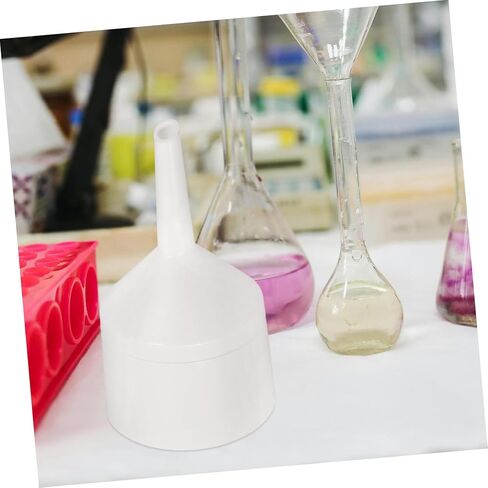 مجموعة الترشيح البلاستيكية لقمع بوشنر للمختبر والمطبخ، قمع ترشيح متعدد الاستخدامات لنقل السوائل بشكل سلس، تصميم مريح يقلل من الانسكابات للتجارب والطهي in Kuwait