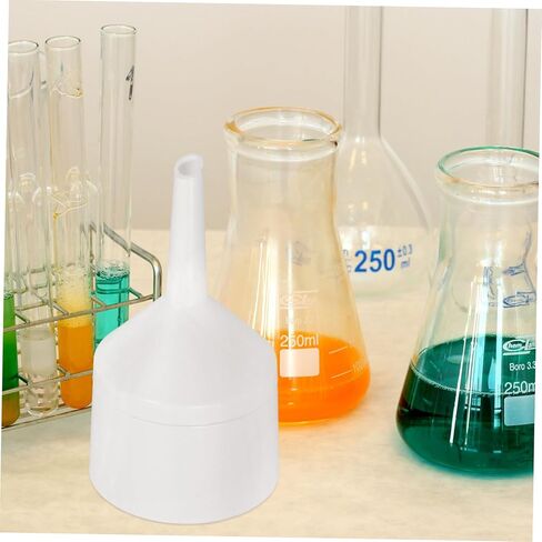 مجموعة الترشيح البلاستيكية لقمع بوشنر للمختبر والمطبخ، قمع ترشيح متعدد الاستخدامات لنقل السوائل بشكل سلس، تصميم مريح يقلل من الانسكابات للتجارب والطهي in Kuwait