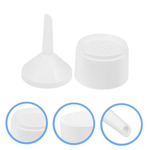 مجموعة الترشيح البلاستيكية لقمع بوشنر للمختبر والمطبخ، قمع ترشيح متعدد الاستخدامات لنقل السوائل بشكل سلس، تصميم مريح يقلل من الانسكابات للتجارب والطهي in Kuwait