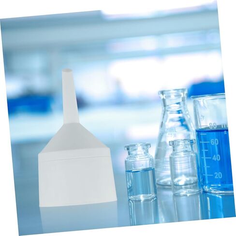 مجموعة الترشيح البلاستيكية لقمع بوشنر للمختبر والمطبخ، قمع ترشيح متعدد الاستخدامات لنقل السوائل بشكل سلس، تصميم مريح يقلل من الانسكابات للتجارب والطهي in Kuwait