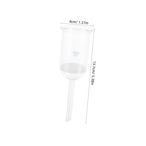 مرشح رملي لقمع حمض البورسليكات الزجاجي من Homoyoyo للاستخدام في المختبرات والتجارب ومريح، لا يتطلب تنوعًا للأغراض العلمية in Kuwait