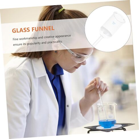 مرشح رملي لقمع حمض البورسليكات الزجاجي من Homoyoyo للاستخدام في المختبرات والتجارب ومريح، لا يتطلب تنوعًا للأغراض العلمية in Kuwait