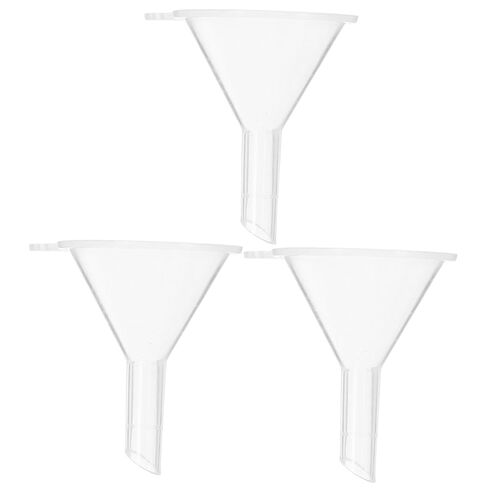 3 قطع من ULTECHNOVO أقماع بلاستيكية سميكة مقاومة للتآكل من أجل نقل سائل موثوق، تصميم واسع الفم للاستخدامات التجريبية المتنوعة in Kuwait