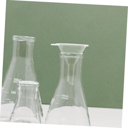 3 قطع من ULTECHNOVO أقماع بلاستيكية سميكة مقاومة للتآكل من أجل نقل سائل موثوق، تصميم واسع الفم للاستخدامات التجريبية المتنوعة in Kuwait