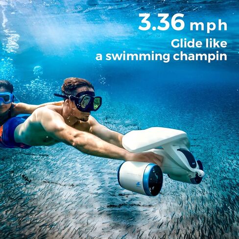 Sublue Mix Underwater Scooter 30 Minutes 22lbf 131ft Water Sports Pool Diving Snorkeling for Kids Adults with Waterproof Backpack in Saudi Arabia