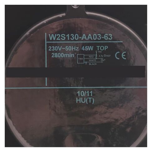 مروحة W2S130-AA03-63 230 فولت 45 وات in Saudi Arabia