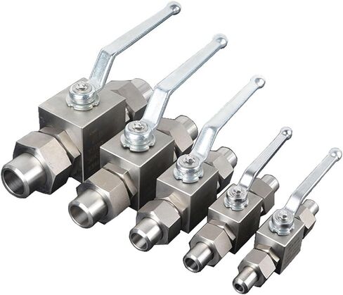 1PCS Welded Ball Valve DN6-25 Stainless Steel Butt Welded Hydraulic Ball Valve for Natural Gas Pipelines(1/4") in Kuwait