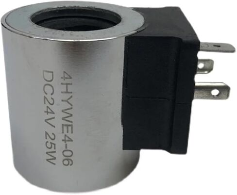 1PCS Hydraulic Solenoid Valve Coil 4HYWE4-06 Inner Diameter 14mm Height 40mm DC12V DC24V 25W(DC24V) in Kuwait