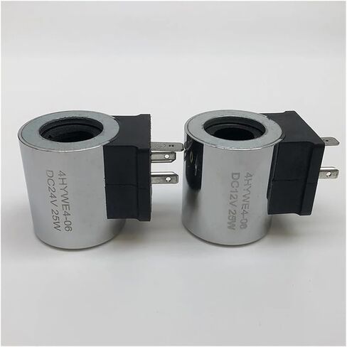 1PCS Hydraulic Solenoid Valve Coil 4HYWE4-06 Inner Diameter 14mm Height 40mm DC12V DC24V 25W(DC24V) in Kuwait