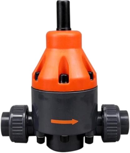 1/2" 1 Inch DN20 DN25 1.0MPa Back Pressure Valve UPVC Body Pressure Relief Valve PTFE Diaphragm Safety Valve(1/2") in Kuwait