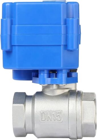 1PCS 3/4" Stainless Steel Ball Valve with Full Port, 9-24 V AC/DC, 3 Wire Setup CR02(NPT_Other_CR02) in Kuwait
