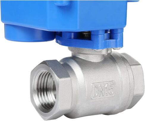 1PCS 3/4" Stainless Steel Ball Valve with Full Port, 9-24 V AC/DC, 3 Wire Setup CR02(NPT_Other_CR02) in Kuwait