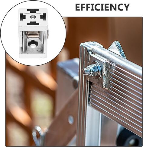 SEWACC Aluminum Flexible Pivot Joint Connector for 4040 Extrusion Profile, Adjustable Printer Accessories Fitting with Multi-Angle Hinge, Industrial Aluminum Printer Pivot Hardware in Saudi Arabia