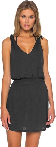 BECCA by Rebecca Virtue Breezy Basics Tie Shoulder Dress Cover-Up in Saudi Arabia