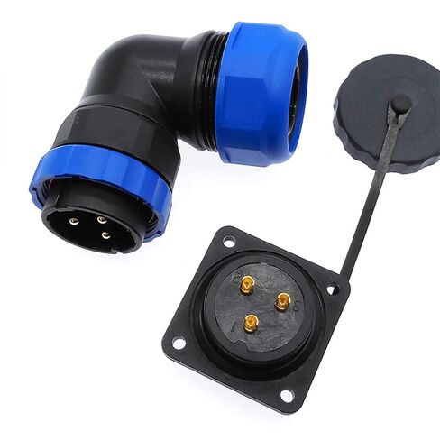 SP28 Corrugated Pipe IP68 Connector Angle Connectors 90 Degree Elbow 1Pcs(10P) in Saudi Arabia