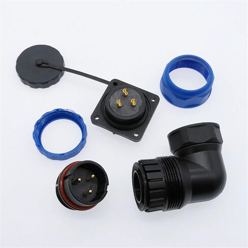 SP28 Corrugated Pipe IP68 Connector Angle Connectors 90 Degree Elbow 1Pcs(10P) in Saudi Arabia
