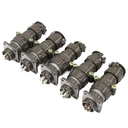 P20 Aviation 2 3 4 5 7 Core Needle Industrial Connectors (mounting Diameter 20 Mm) 1Pcs(5 pins) in Saudi Arabia