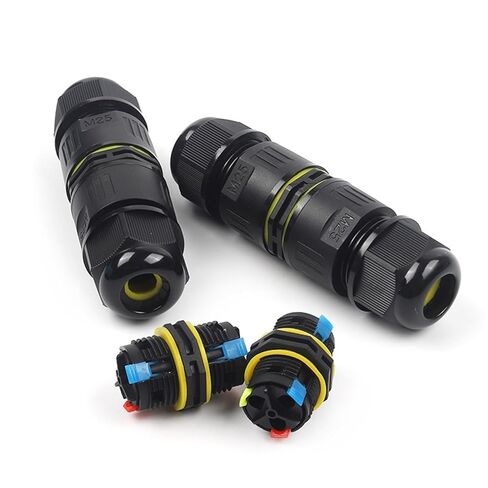 M25-2/3/4/5 Pin Push-in Spring Splice Terminal Blocks with Lever Quick Wire Connector 1Pcs(M25-4P 9-12mm) in Saudi Arabia
