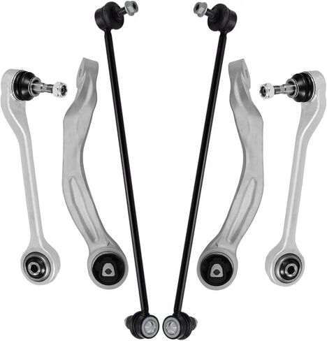 Detroit Axle - Rear 6pc Control Arms Kit for 07-13 Acura MDX, 10-13 ZDX, 09-15 Honda Pilot, Lower & Upper Control Arms Sway Bars 2009 2010 2011 2012 2013 2014 2015 Replacement in Kuwait