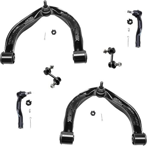 Detroit Axle - Rear 6pc Control Arms Kit for 07-13 Acura MDX, 10-13 ZDX, 09-15 Honda Pilot, Lower & Upper Control Arms Sway Bars 2009 2010 2011 2012 2013 2014 2015 Replacement in Kuwait