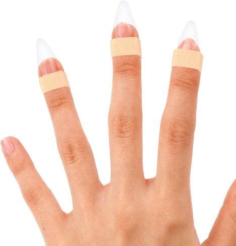 مجموعة أظافر العزف من ibasenice Guzheng، كبيرة باللون الأبيض الكريستالي، أداء احترافي، ملحقات Guzheng لممارسة الآلات الوترية واستخدام الحفلات الموسيقية in Kuwait