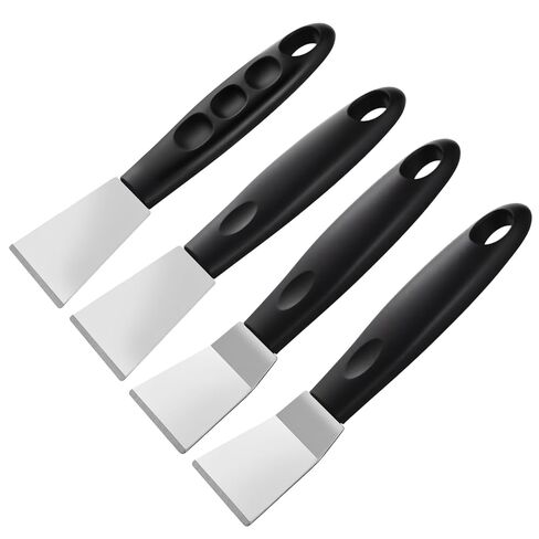 مجموعة مكشطة إزالة أدوات الطابعة ثلاثية الأبعاد الاحترافية، 4 قطع، أدوات كشط الرأس المستقيمة والمنحنية المصنوعة من الفولاذ المقاوم للصدأ، ملحقات طابعة ثلاثية الأبعاد متينة لتجريد النماذج in Kuwait