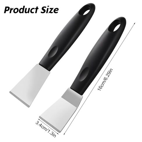 مجموعة مكشطة إزالة أدوات الطابعة ثلاثية الأبعاد الاحترافية، 4 قطع، أدوات كشط الرأس المستقيمة والمنحنية المصنوعة من الفولاذ المقاوم للصدأ، ملحقات طابعة ثلاثية الأبعاد متينة لتجريد النماذج in Kuwait