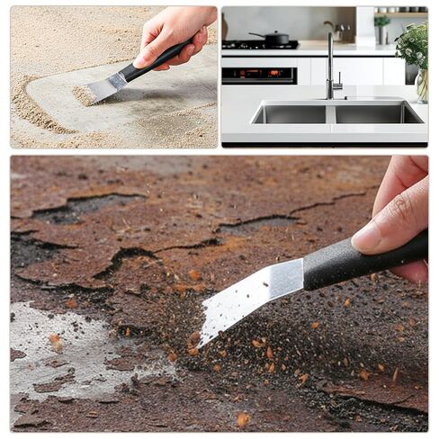 مجموعة مكشطة إزالة أدوات الطابعة ثلاثية الأبعاد الاحترافية، 4 قطع، أدوات كشط الرأس المستقيمة والمنحنية المصنوعة من الفولاذ المقاوم للصدأ، ملحقات طابعة ثلاثية الأبعاد متينة لتجريد النماذج in Kuwait