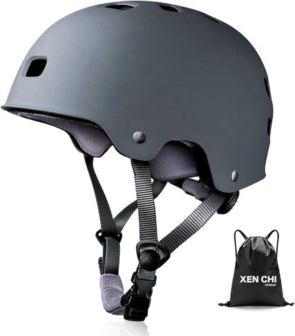 Kids Bike Helmet, Adjustable Multi-Sport Helmet for Cycling, Skateboard & Scooter, CPSC & ASTM Certified, 12 Vents, for Boys & Girls Ages 2–14, Includes Drawstring Bag in Saudi Arabia