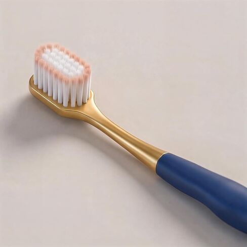 Adult Wide Head Soft Hair Toothbrush, Manual Toothbrush, Excellent Cleaning Effect for Large Head, Ultra Soft Brush Thread Can Gum-Friendly(6 Pack) in Kuwait