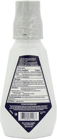 كريست برو-هيلث كلينيكال سي بي سي مضاد لالتهاب اللثة/غسول الفم المضاد للبلاك بالنعناع النظيف العميق، النعناع النظيف 473 مل (عبوة من قطعتين) in Kuwait