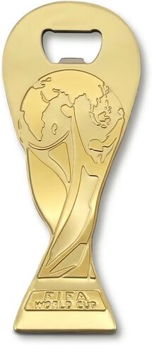 فتاحة زجاجات معدنية مغناطيسية لكأس العالم لكرة القدم 2026 (5.75 بوصة × 2.5 بوصة) - هدية مثالية لمحبي كرة القدم، ومغناطيس الثلاجة وشريط ملحق لكأس العالم 2026 in Kuwait