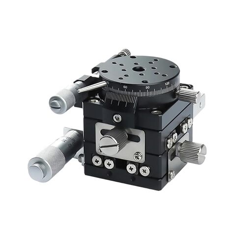 XYR axis 40mm LSP40-LM Manual Slide 360 ​​Degree Precise Displacement Angle Adjustment in Kuwait