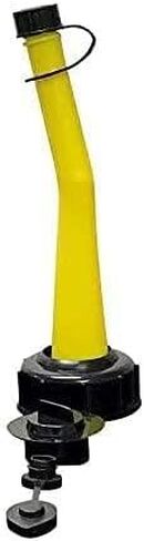 KP KOOL PRODUCTS Vintage Craftsman Gas Can Spout - 8.5" Pre-Ban Chilton Gas Can Nozzle-Old Style Easy Pour Durable Fuel Can Nozzle With Gas Screw Cap, Gasket, Stopper Cap and Vent Cap - Pack 1 in Kuwait