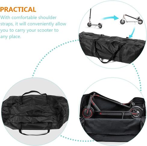 Housoutil Skateboard Sling Bag Electric Scooter Storage Pouch Waterproof Sturdy Portable Carrying Bag for Adult Travel and Outdoor Sports in Kuwait